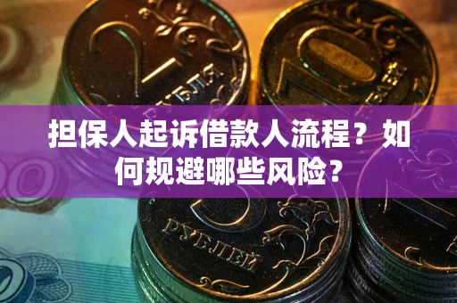 济南担保人起诉借款人流程？如何规避哪些风险？